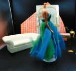 951 green gown barbie side